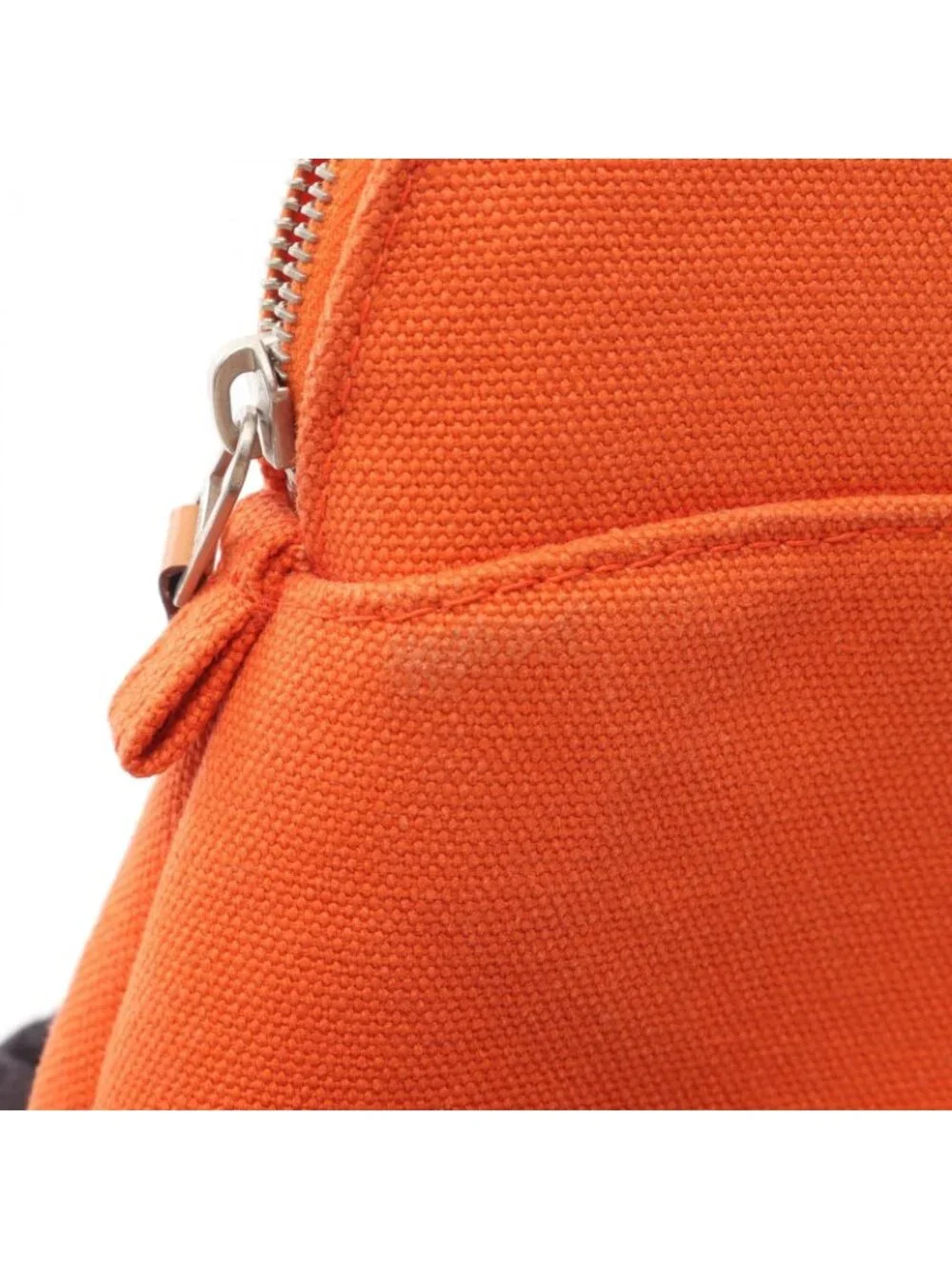 Hermes Pouch Bolide 20 Mini Orange Fu Canvas